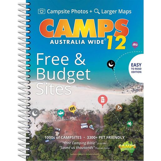 HEMA Camps 12 Standard Edition A4 Spiral Bound