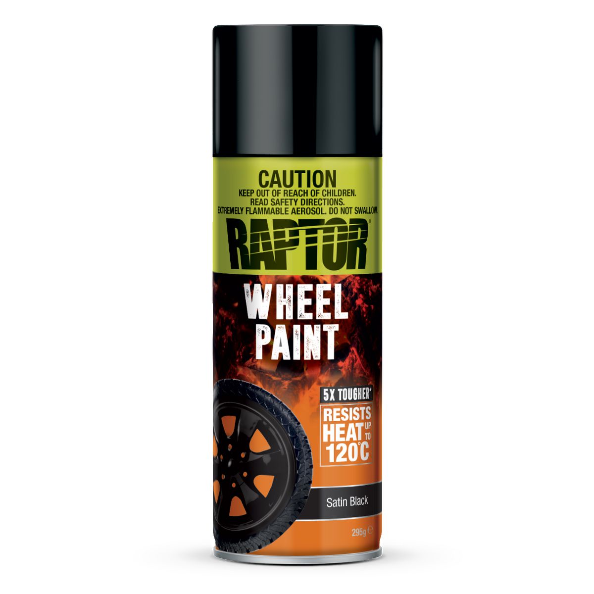 Raptor Wheel Paint Satin Black 295G RWPSB/AL