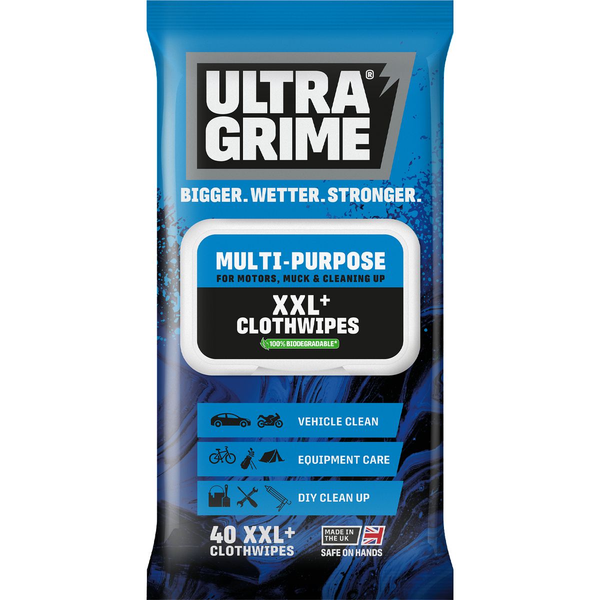 Ultragrime Original Multi-Purpose Cleaning Wipe 40 Pack 5411