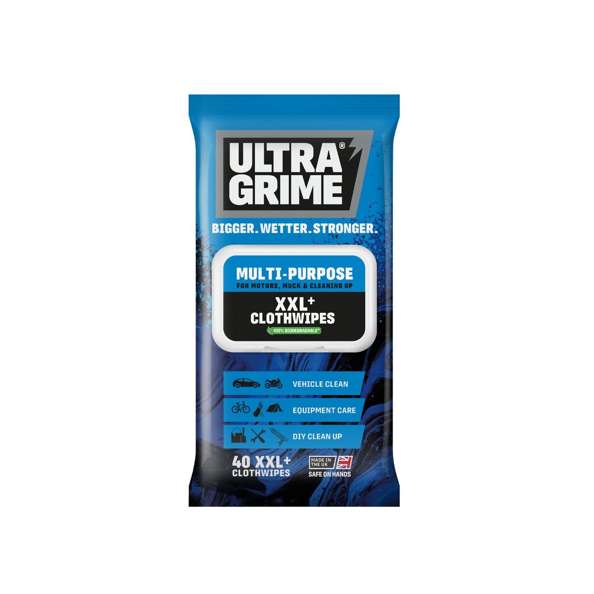 Ultragrime Original Multi-Purpose Cleaning Wipe 40 Pack 5411