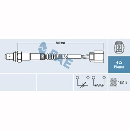 OEX Oxygen Sensor OES Europe OOS5362