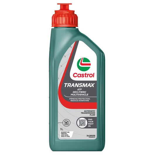Castrol TRANSMAX ATF Dex/Merc MultiVehicle Auto Trans Fluid 1L 3428939