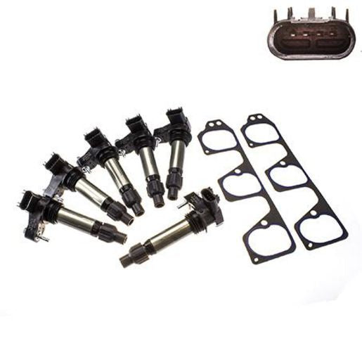 OEX Ignition Coil 6 Pack With Gskt OC486/6GSKT
