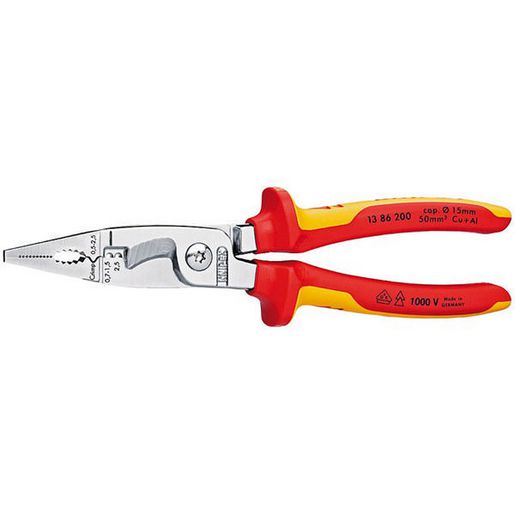 KNIPEX 1000V Installation Pliers 1386200SB