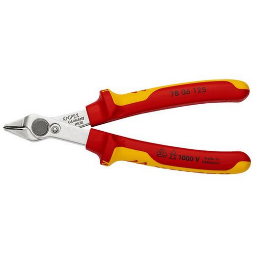 Knipex 1000V Electronic Super Knips Pliers 125mm 7806125