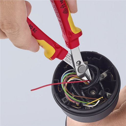 Knipex 1000V Electronic Super Knips Pliers 125mm 7806125