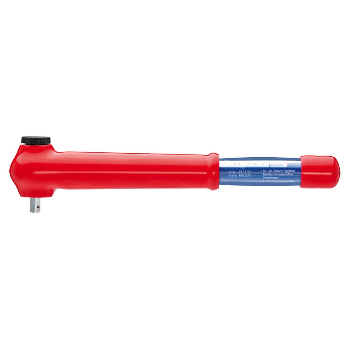 KNIPEX 1000V Torque Wrench 1/2In Drive 984350