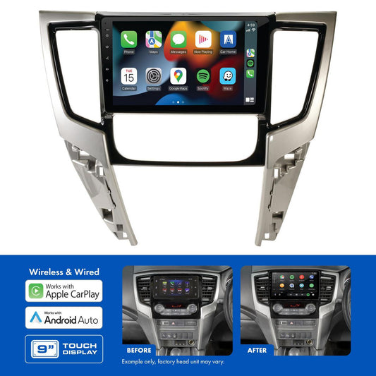 Aerpro 9In Multimedia Receiver To Suit Mitsubishi Triton (2019-On) - Auto Climate & 360 Camera Models AMMB30