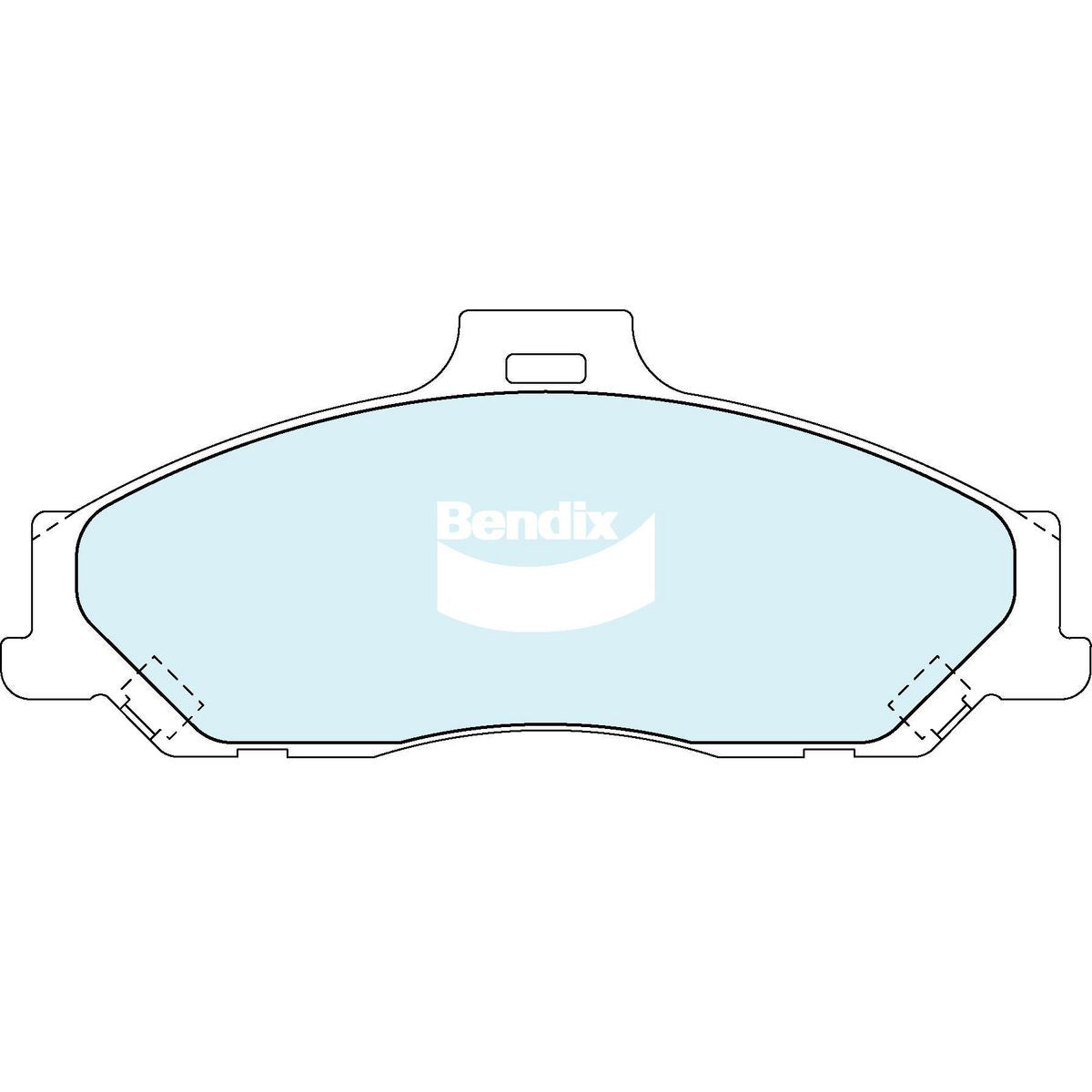 Bendix Ultimate 4WD Brake Pad Set Front DB1366 ULT4WD