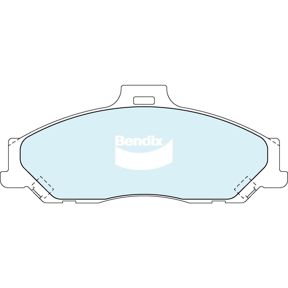 Bendix Ultimate 4WD Brake Pad Set Front DB1366 ULT4WD