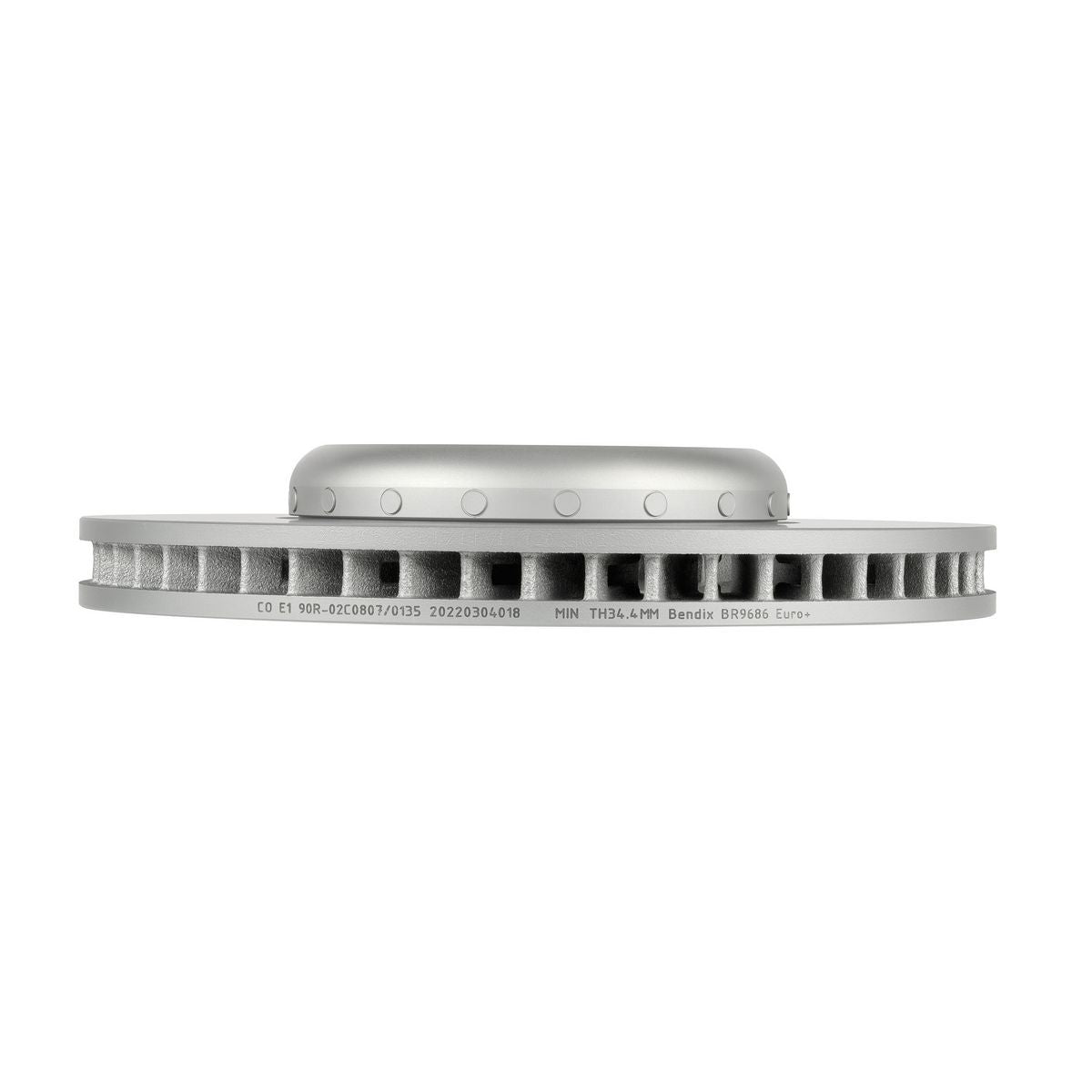 Bendix EURO+ Brake Rotor Single 374mm Front Left-Hand BR9686 EURO+