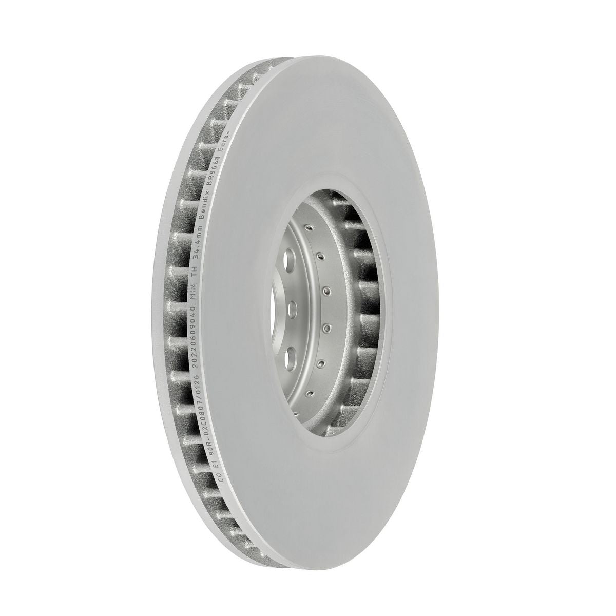 Bendix EURO+ Brake Rotor Single 348mm Front Right-Hand BR9668 EURO+