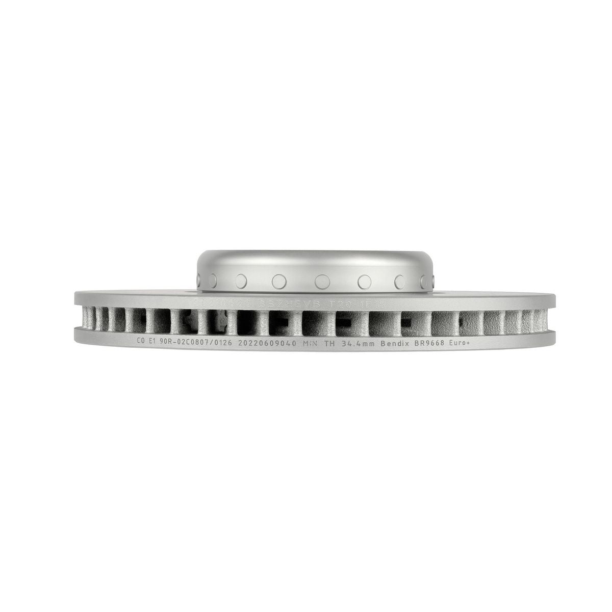 Bendix EURO+ Brake Rotor Single 348mm Front Right-Hand BR9668 EURO+