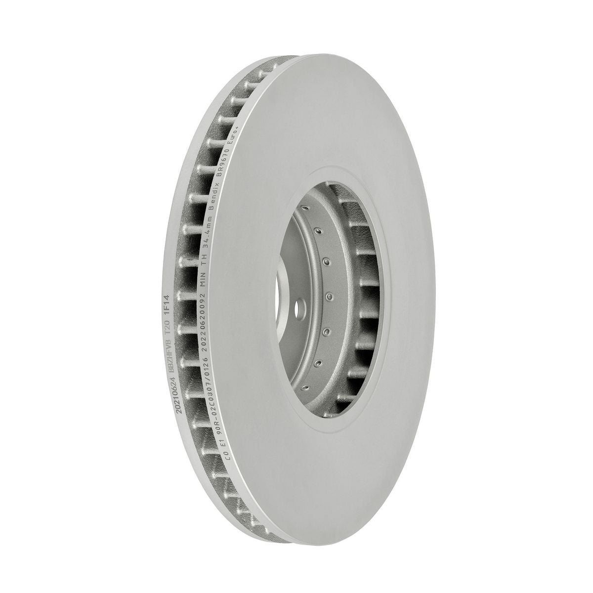 Bendix EURO+ Brake Rotor Single 348mm Front Left-Hand BR9670 EURO+