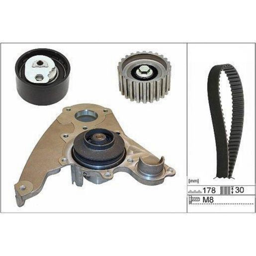 INA Water Pump & Timing Belt Kit 530 0232 30