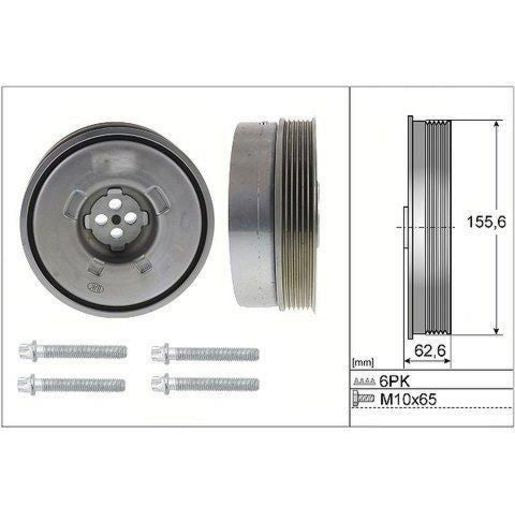 INA Pulley Block, Crankshaft 544 0501 20