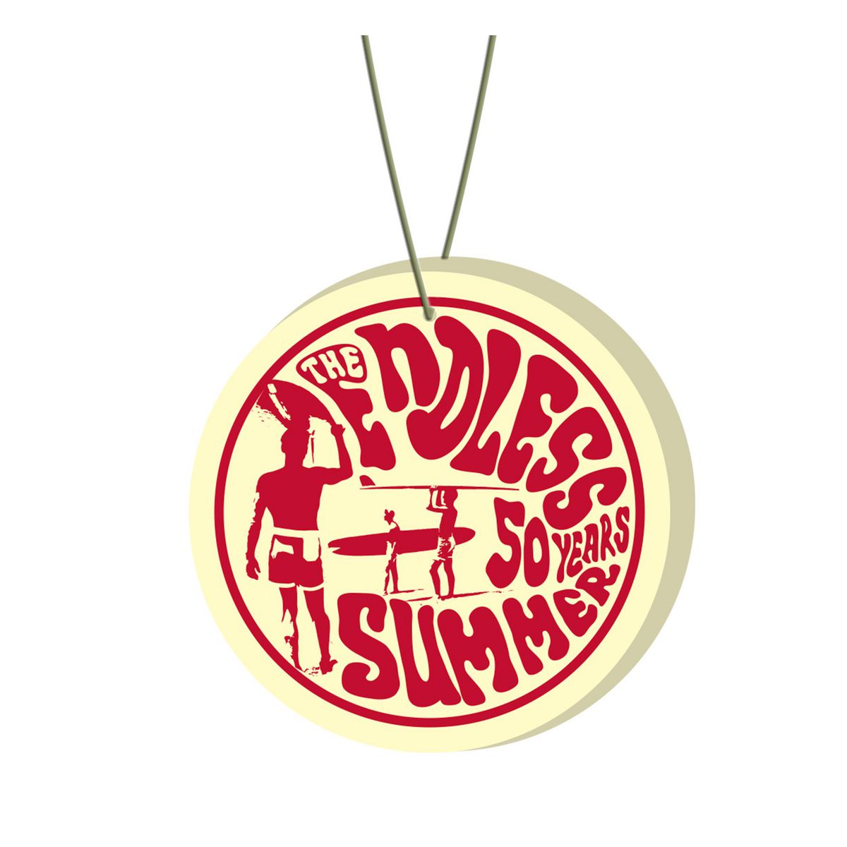 Endless Summer 3D Gel Car Air Freshener - Vanilla 8102894
