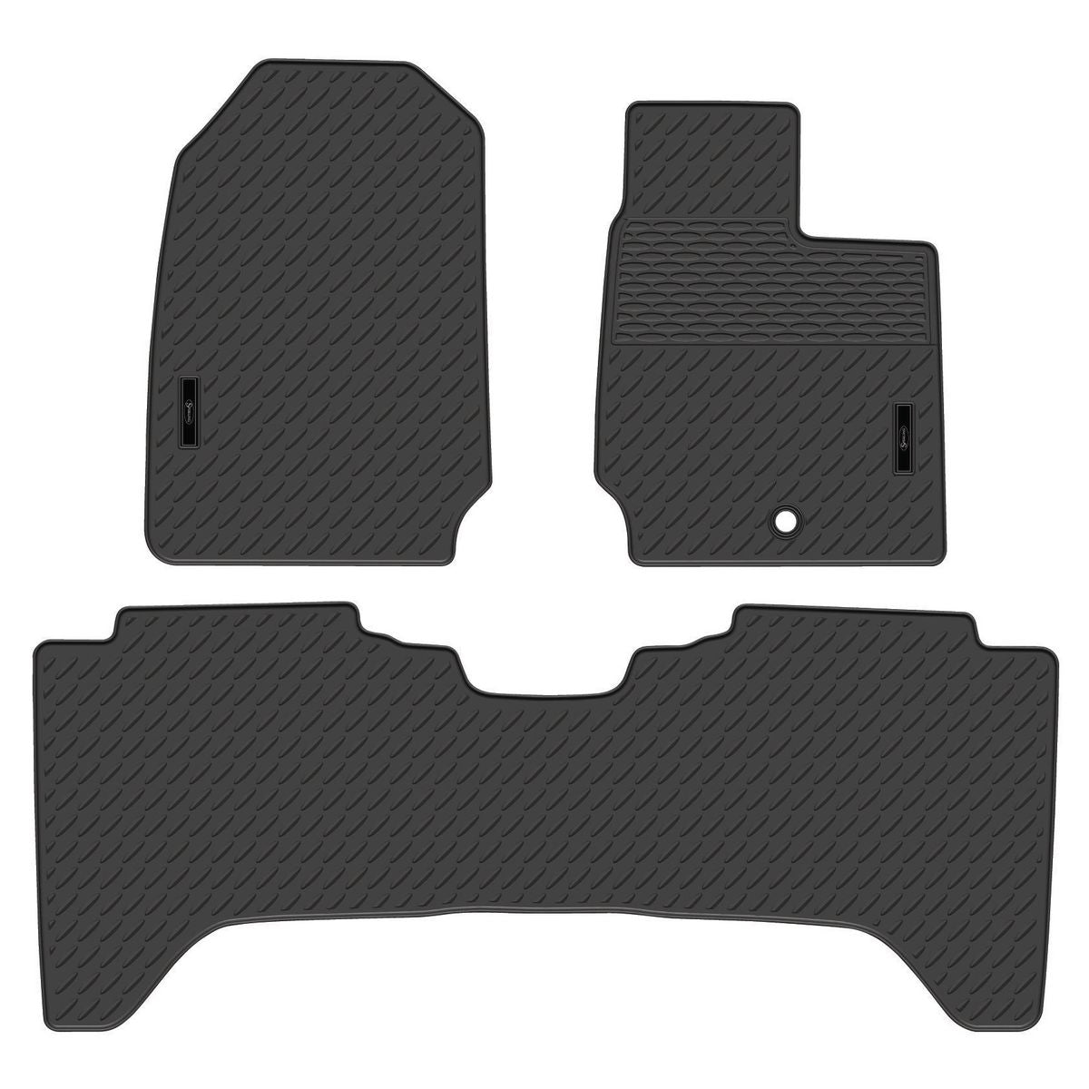 Sperling Precision Fit Front & Rear Floor Mat Set Black MRBMZ004-BLK2RW