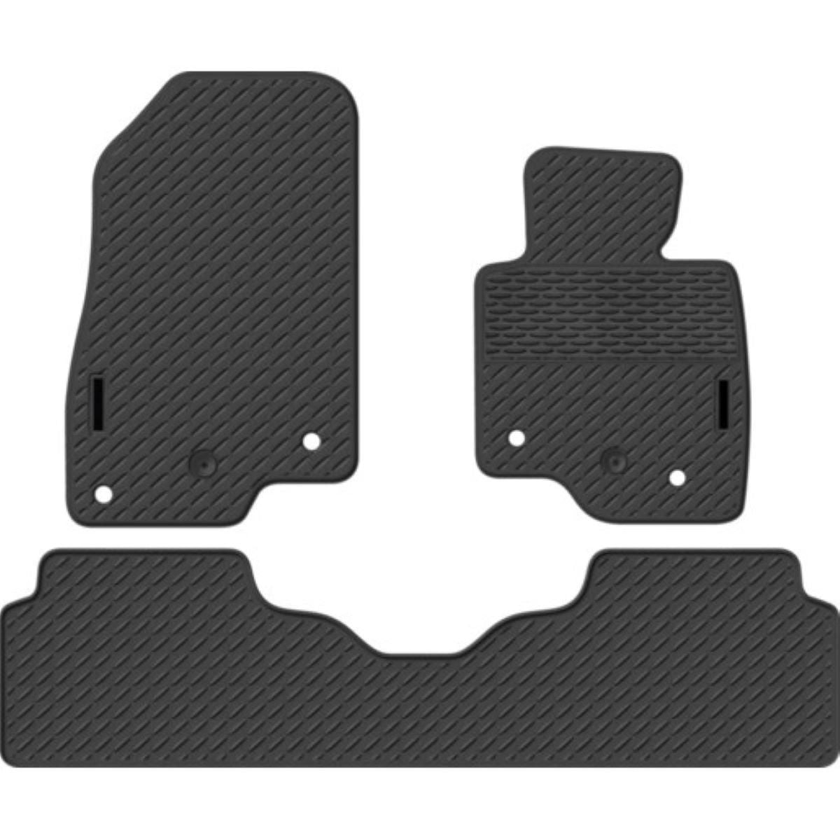Sperling Precision Fit Front & Rear Floor Mat Set Black MRBVW002-BLK2RW