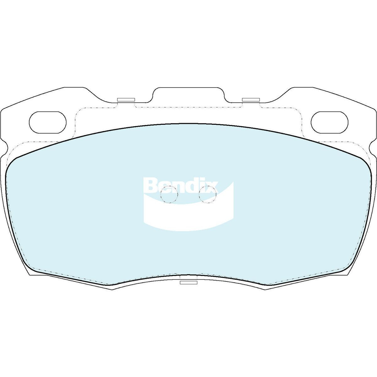 Bendix Ultimate 4WD Brake Pad Set Front DB1305 ULT4WD