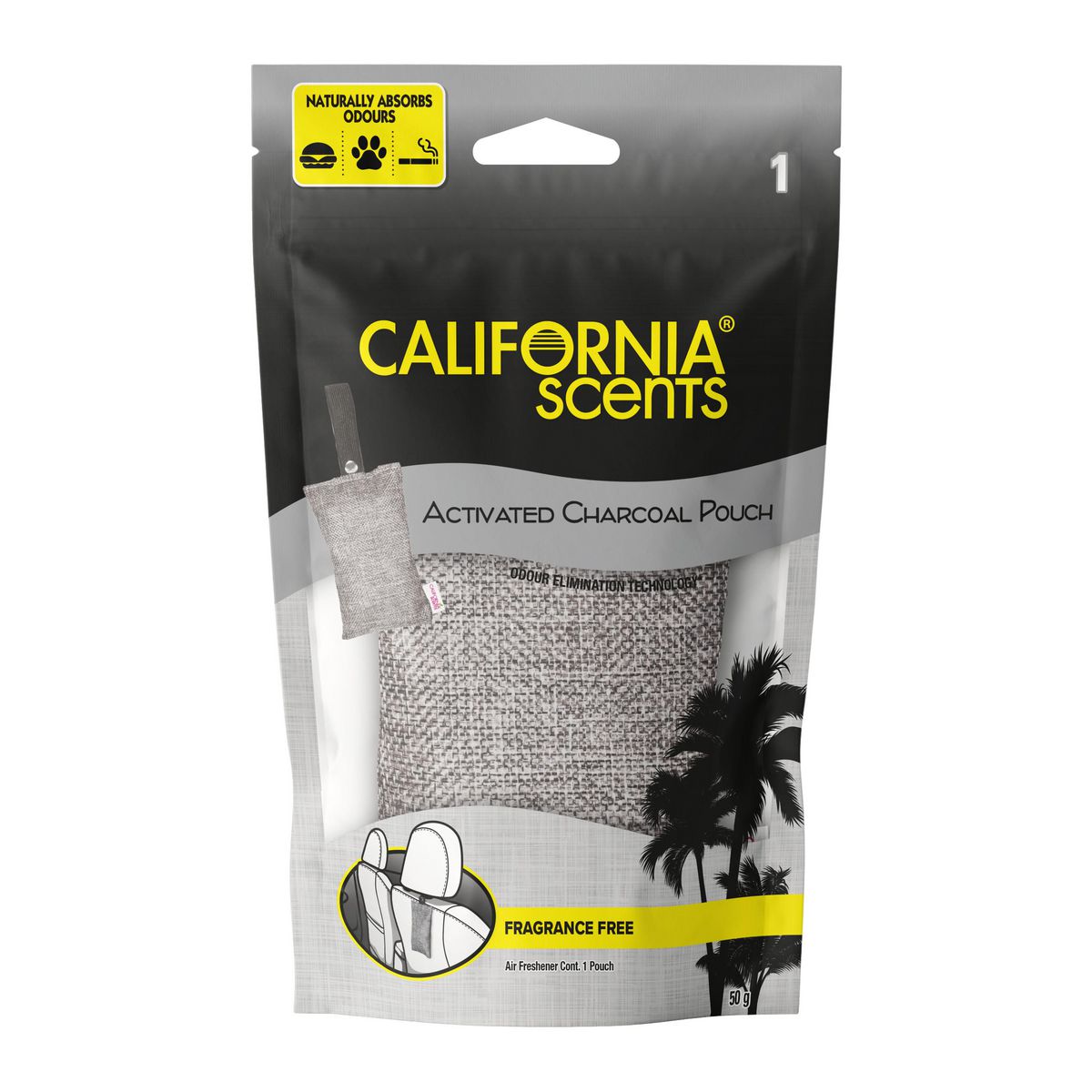 California Scents Charcoal Bag 50G 1Pk E303680700
