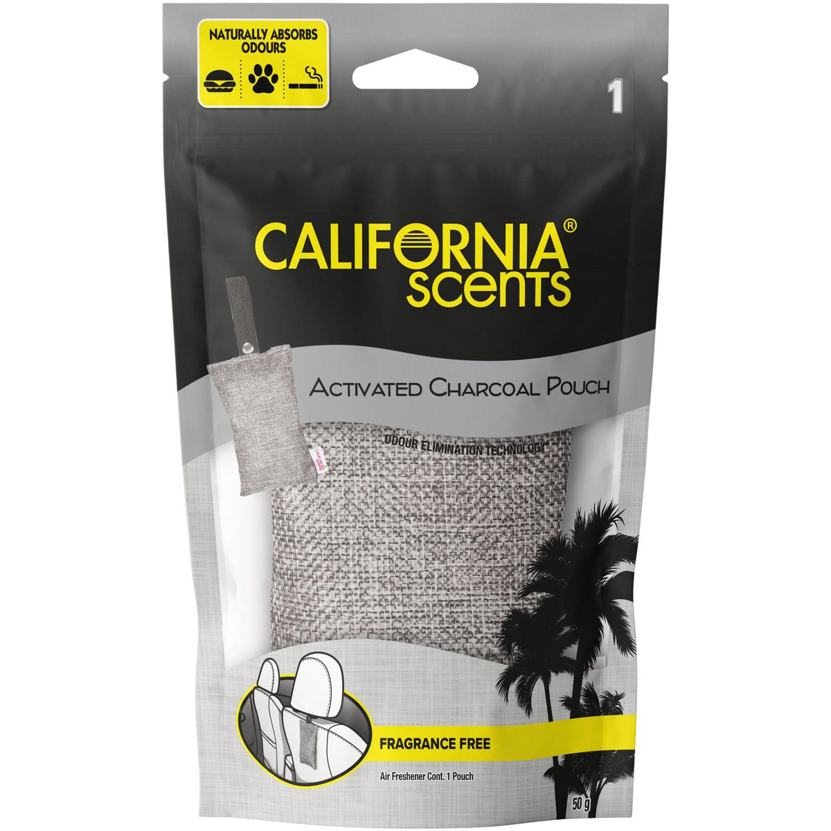 California Scents Charcoal Bag 50G 1Pk E303680700