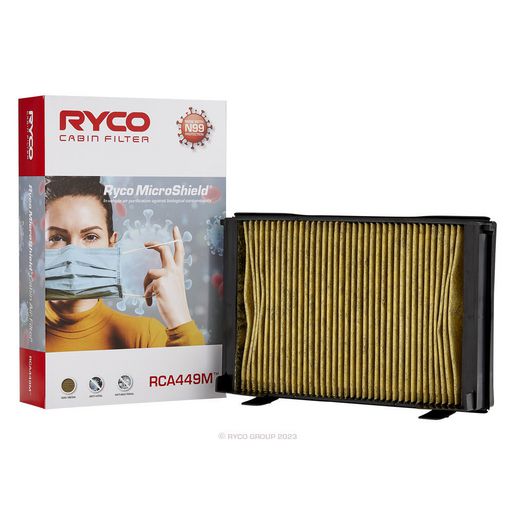 Ryco Microshield N99 Cabin Filter RCA449M