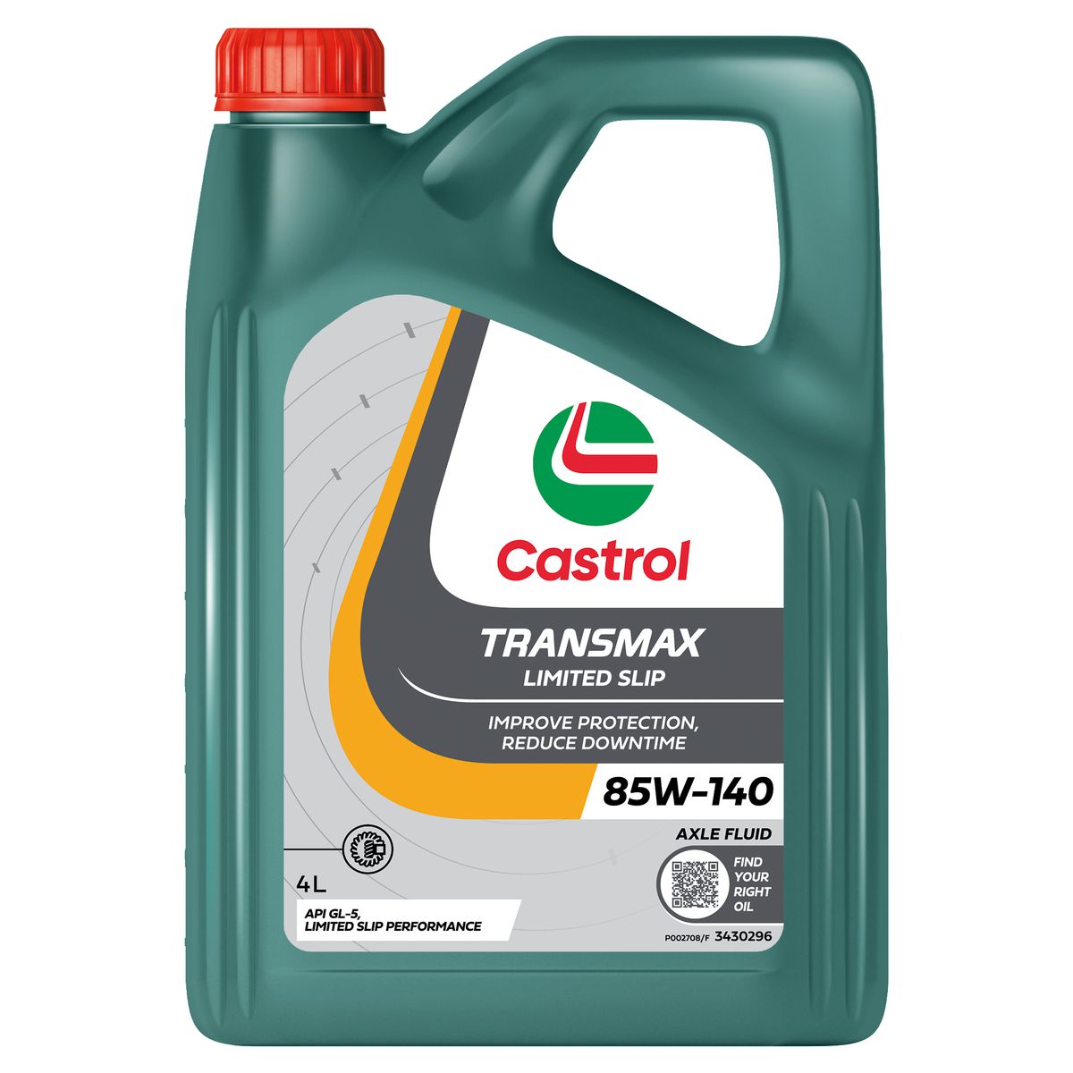 Castrol TRANSMAX Limited Slip 85W-140 Gear Oil 4L 3430296