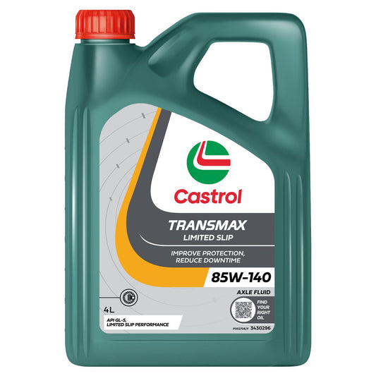 Castrol TRANSMAX Limited Slip 85W-140 Gear Oil 4L 3430296