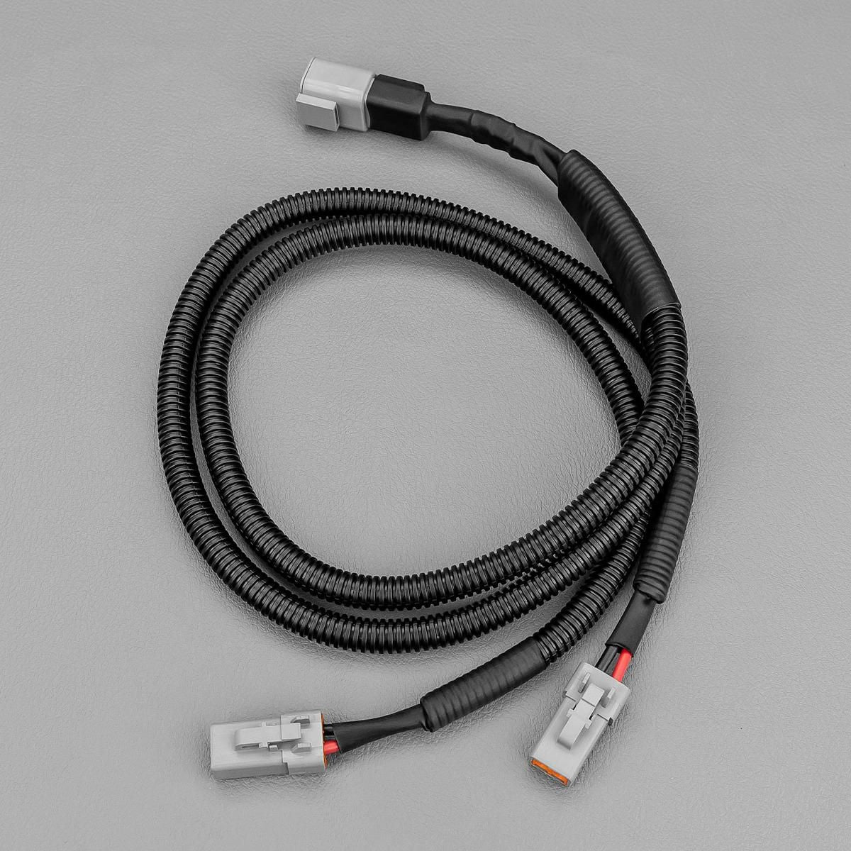 STEDI 2 to 1 Deutsch DTP Connector  Splitter 2 Lights with 1 Wiring Harness 15m WIR2TO1DTP