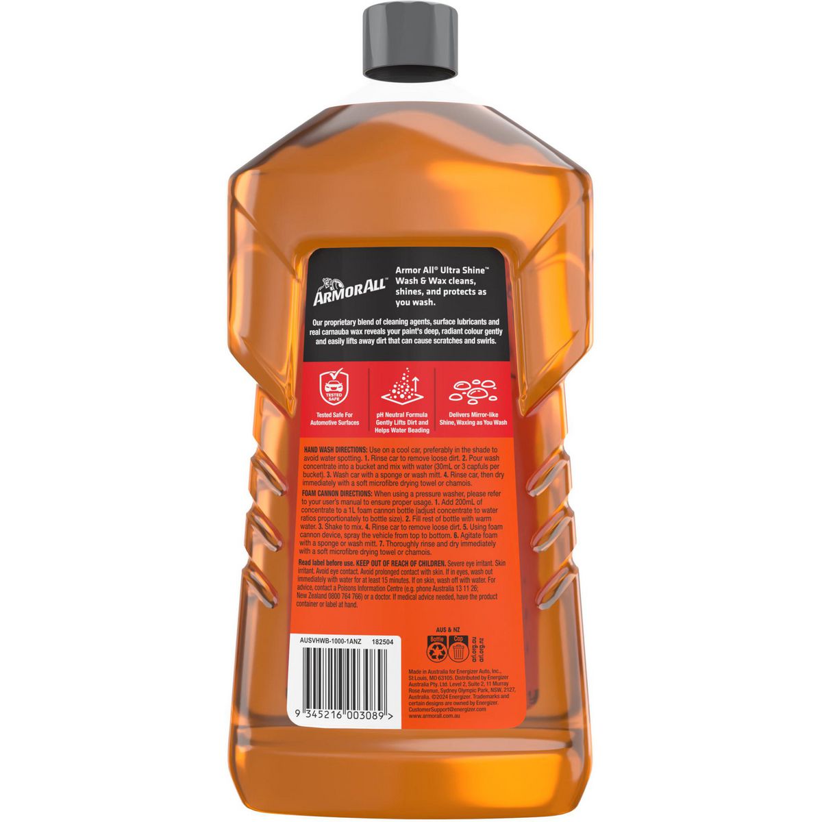 Armor All Ultra Shine Wash and Wax 1L E303930900