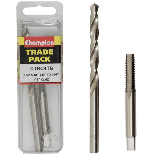 Champion Fasteners Tap & Drill Bit Refills UNC 1/4inch CTRC4TB