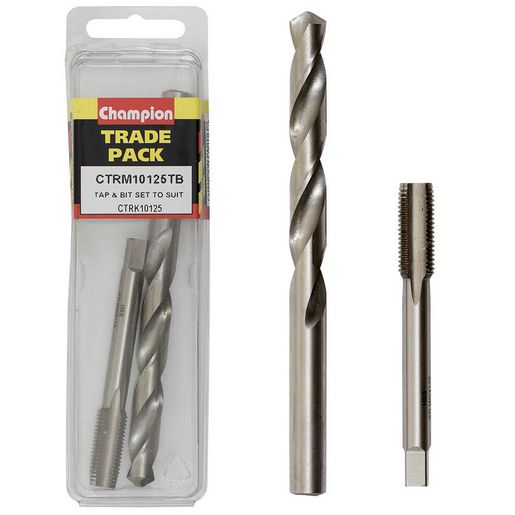 Champion Fasteners Tap & Drill Bit Refills  M10 x 1.25mm CTRM10125TB