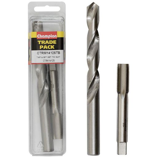 Champion Fasteners Tap & Drill Bit Refills  M14 x 1.25mm CTRM14125TB