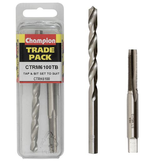 Champion Fasteners Tap & Drill Bit Refills M6 x 1.00mm CTRM6100TB