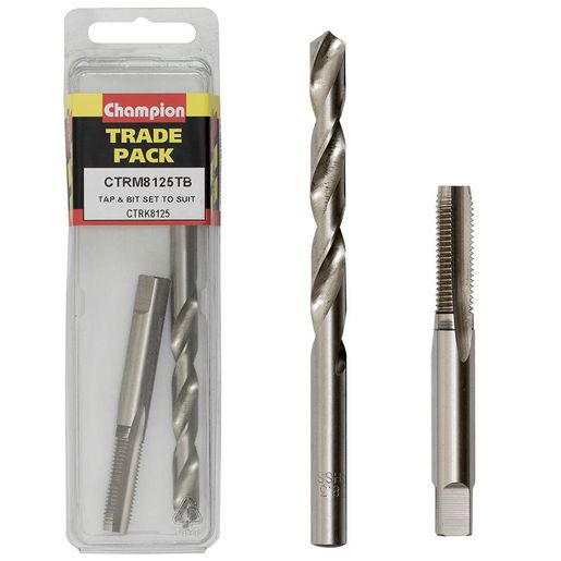 Champion Fasteners Tap & Drill Bit Refills  M8 x 1.25mm CTRM8125TB