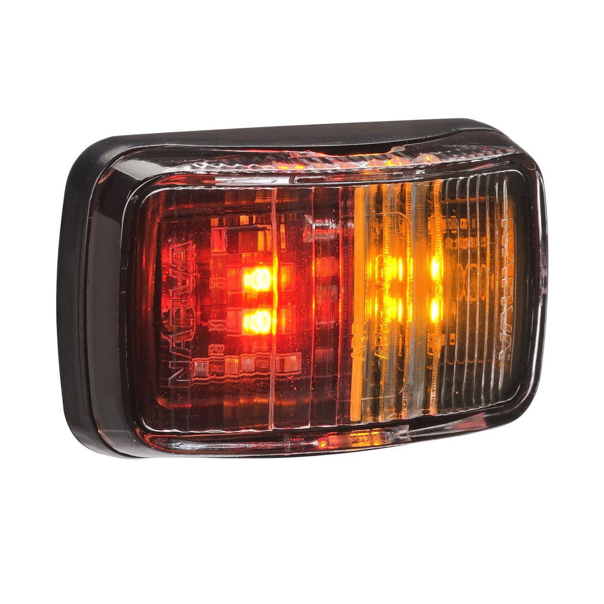 Narva Mdl 13 Side Marker Lamp Red/Amber 12V 91332BL