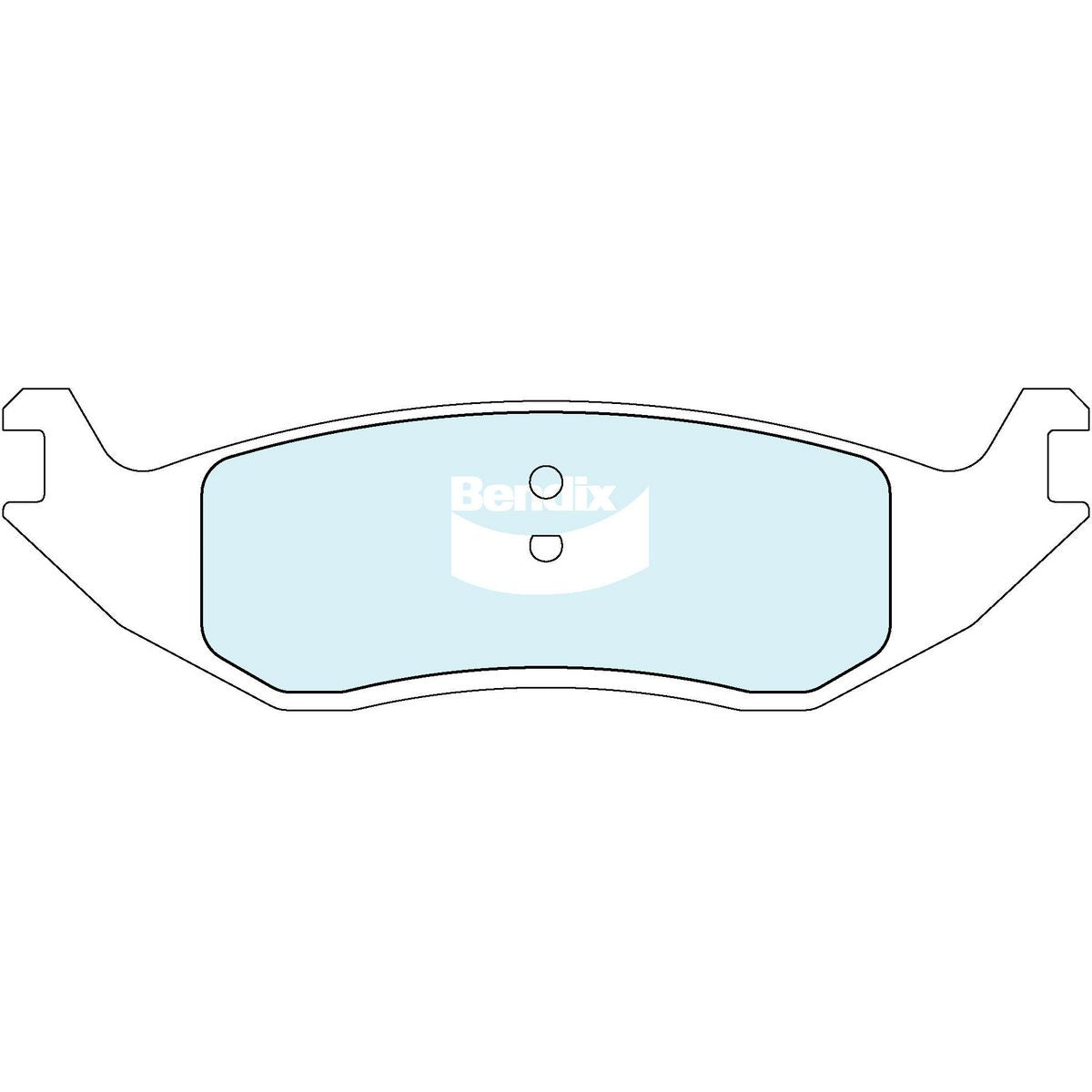 Bendix Heavy Duty Brake Pad Set Rear DB2104 HD
