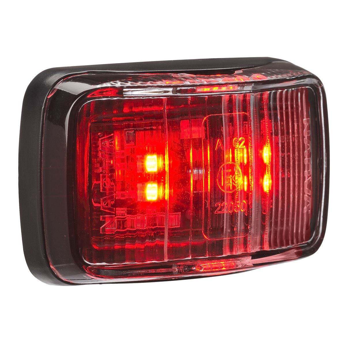 Narva Mdl13 Led Red End Outline Lamp 12V 91352BL