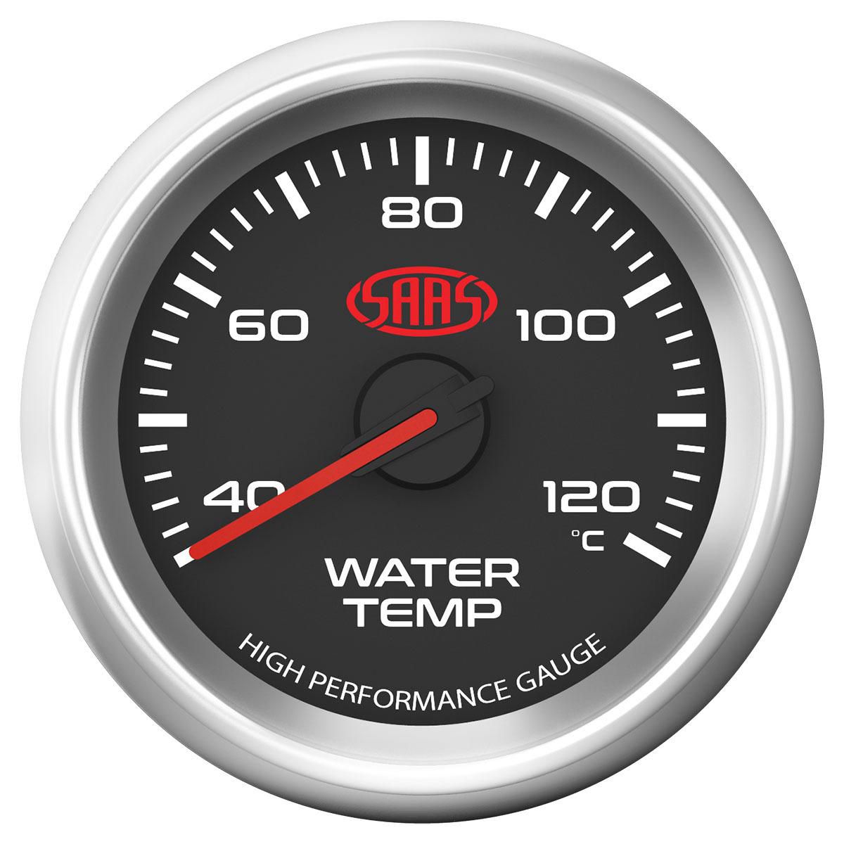 SAAS Water Temp Gauge 40-120 52Mm SG32220