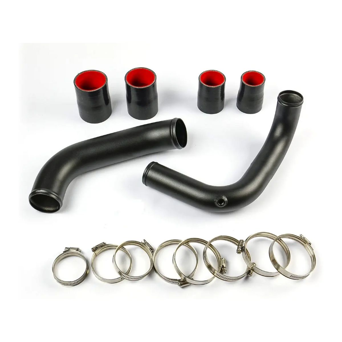 SAAS Intercooler Black Alloy Pipe Kit Patrol Gu Zd30 3.0L -07 Onw SAH4101B-KIT