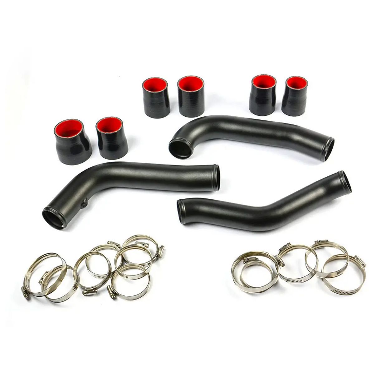 SAAS Intercooler Black Alloy Pipe Kit Triton 2.5-3.2 Ml-Mn 09-15 SAH3101B-KIT