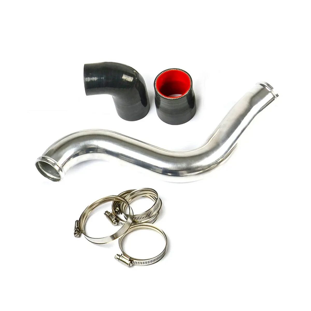 SAAS Intercooler Polish Alloy Pipe Hot Side Ranger / BT50 3.2L SAH2104