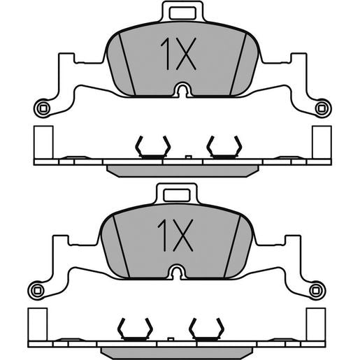 MEYLE Brake Pad Set 025 224 0216/PD