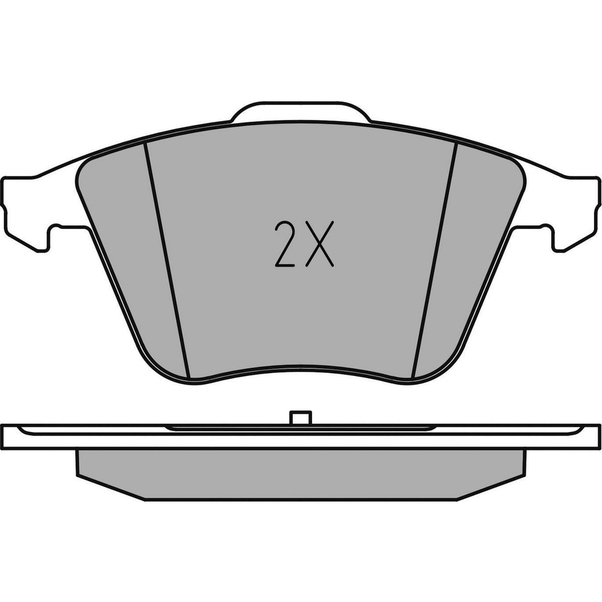 MEYLE Brake Pad Set 025 240 2120/PD
