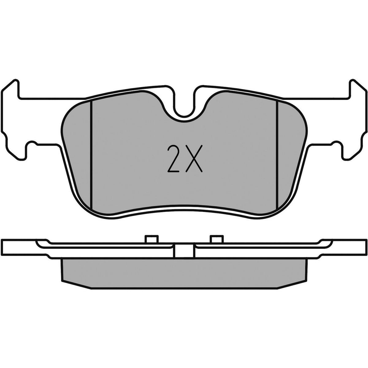 MEYLE Brake Pad Set 025 253 3116