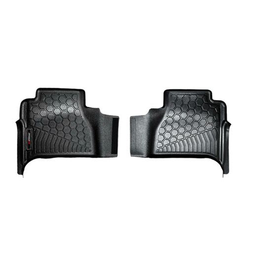Drivetech 4X4 Moulded Floor Mat Rear Set - Nissan Navara Np300 DT-VM022