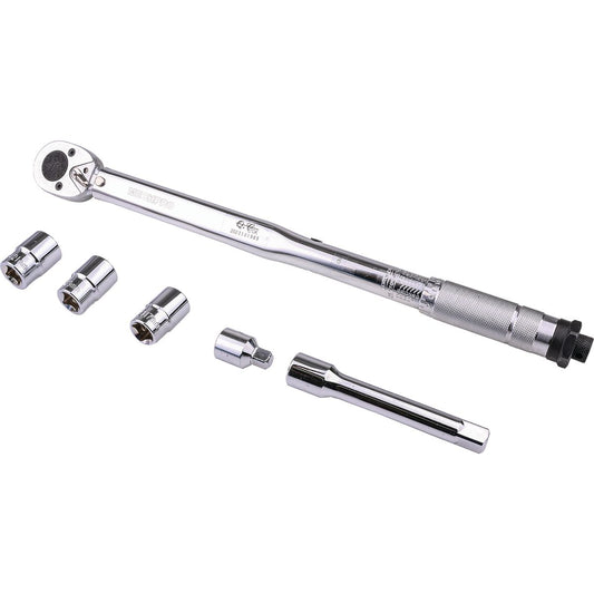 Mechpro Torque Wrench 1/2In Dr With Sockets MPBTW107