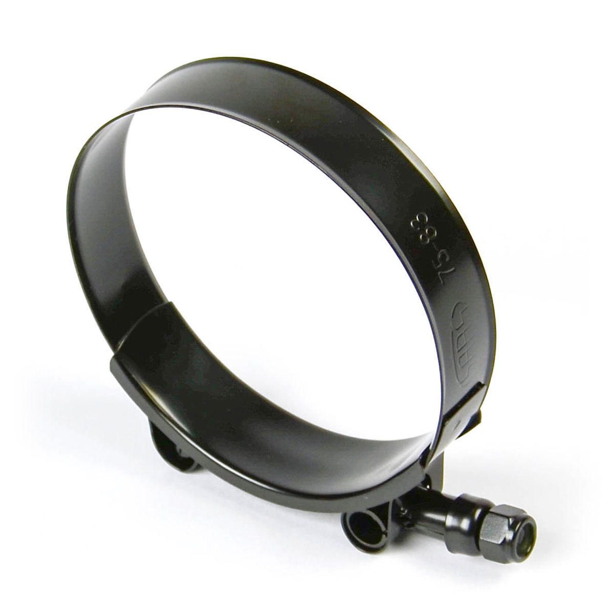 SAAS Hose Clamp T-Bolt Stainless Steel Black 70Mm SSHC70B