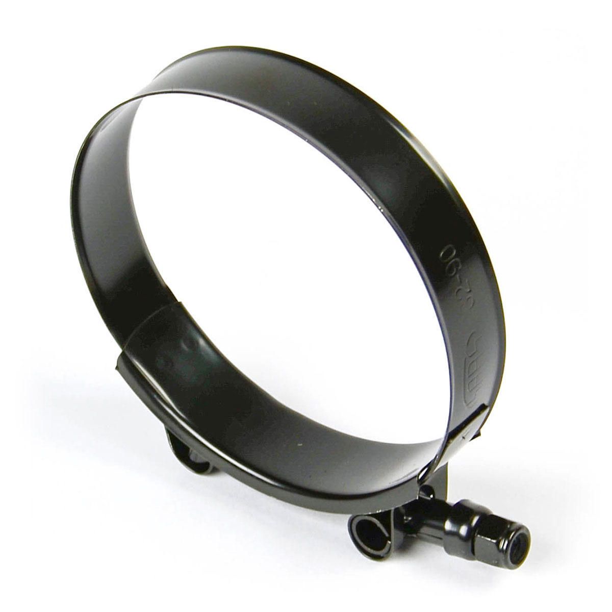 SAAS Hose Clamp T-Bolt Stainless Steel Black 76Mm SSHC76B